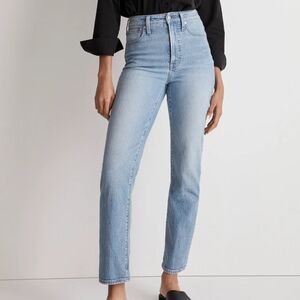 Madewell The Curvy Perfect Vintage Straight jeans
